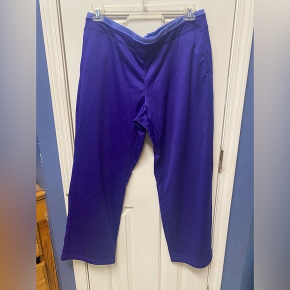 Danskin Now Purple Athletic Warm Up Pants Women's Size XXL w/ pockets - Picture 1 of 10